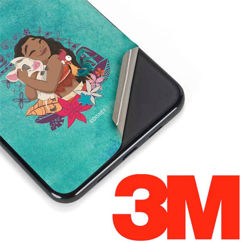Disney Princess Moana with Pua and Heihei Google Pixel 3a XL Skin